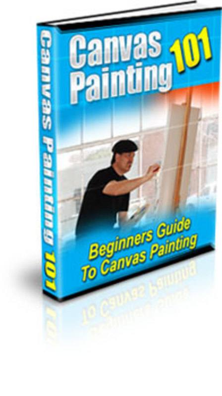 Product picture A Guide to Canvas Painting - Beginners
